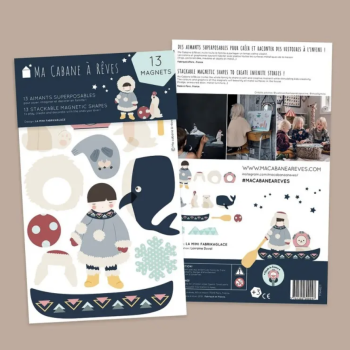 Jeu magnétique "La Mini Fabrikaglace" - MA CABANE A REVES