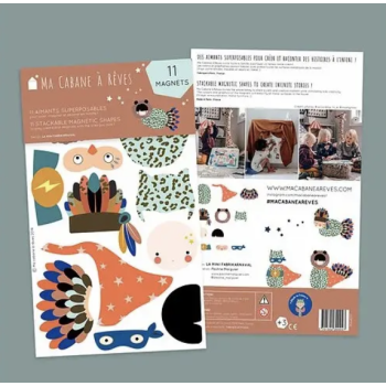 Jeu magnétique "La Mini Fabrikarnaval" - MA CABANE A REVES
