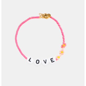 Bracelet femme Rainbow "LOVE" - Bbuble