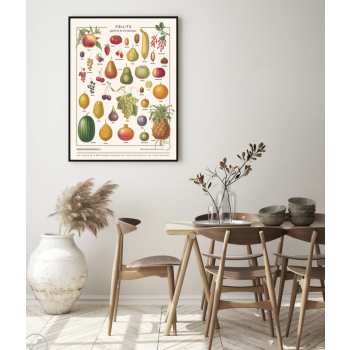 Affiche/planche Fruits - LES JOLIES PLANCHES