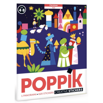 Poster panorama en stickers - POPPIK - Décor de Noël