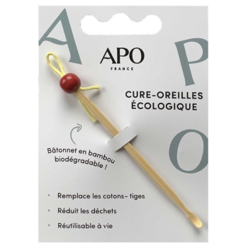 Cure-oreilles écologique APO en bambou biodégradable