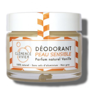 Déodorant naturel Peau sensible Vanille CLEMENCE&VIVIEN