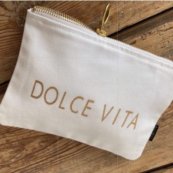 Trousse blanc milk DOLCE VITA