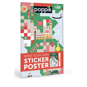 Poster en stickers - POPPIK - ITALIE