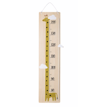 Toise en bois girafe, modèle