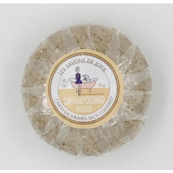 SHAMPOOING SOLIDE CHEVEUX ABÎMÉS ET COLORÉS - SANS HUILES ESSENTIELLES 80g