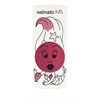 Vernis à ongles à l'eau - rose pailleté Sissi - NAILMATIC