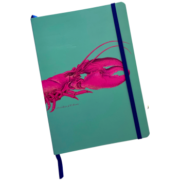 Carnet A5 ligné 126 pages - Homard