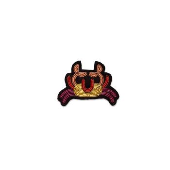 Broche brodée à la main - CRABE - Macon & Lesquoy