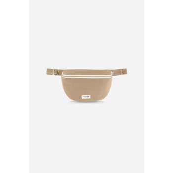 Sac Banane Custine en coton recyclé - Beige