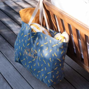 Grand cabas en denim - SIESTA BANANA