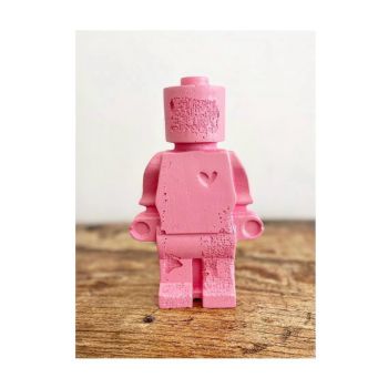 Donneur d'amour classique - Figurine 30 cm rose (Bubble Gum) - précommande (en boutique vers le 10/12)