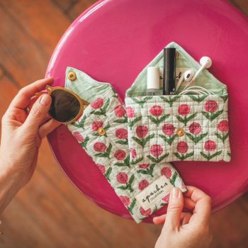Pochette enveloppe Sunny Lotus Mint