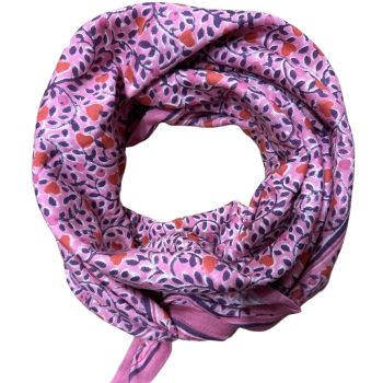 Foulard Love Bonbon Klein - Maison Augustin