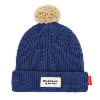 Bonnet pompon Hello Hossy - Color Block Night