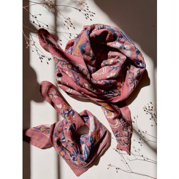 Foulard enfant - Dehli Pourpre - SO FAMILY