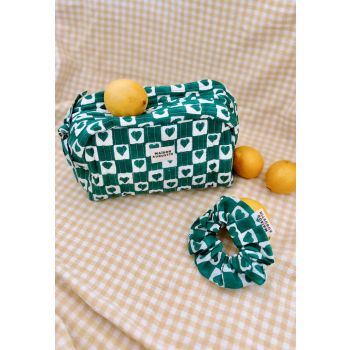 Trousse de toilette Coeur Sapin - Maison Augustin