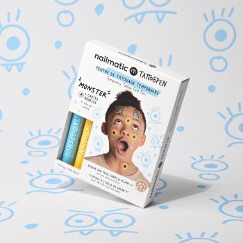 Coffret duo tattoo pen - Monster - NAILMATIC