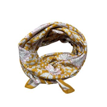 Foulard adulte - Dheli Safran - SO FAMILY