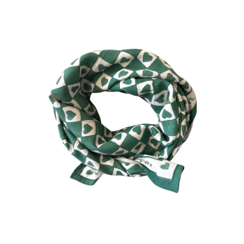 Foulard Adulte Coeur Sapin - Maison Augustin