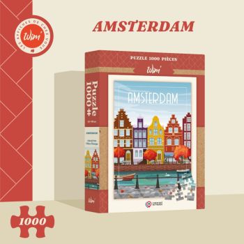 Puzzle 1000 pièces Wim' AMSTERDAM