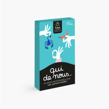 Jeu de carte "Qui de nous" - MINUS