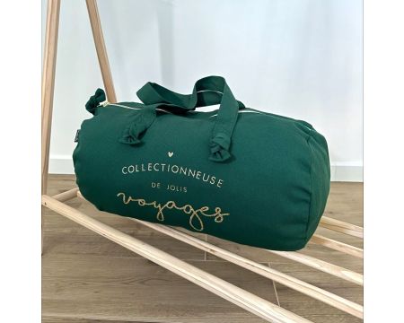 SAC POLOCHON - Collectionneuse de jolis voyages - vert anglais