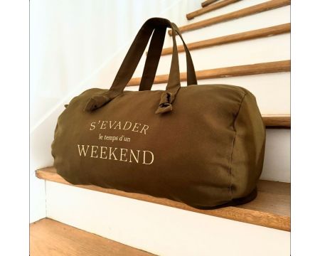 SAC POLOCHON - S'évader le temps d'un weekend - coloris Gardian