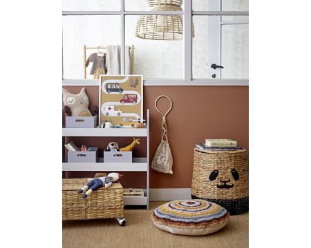 Coffre avec couvercle sur roulettes COLIN, BLOOMINGVILLE petit modèle