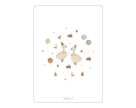 Carte - Canards anniversaire