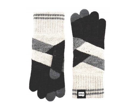 Gants tactiles maille adulte - Geometry - EVOLG