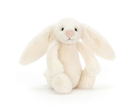 Peluche Jellycat lapin - Small Bashful Cream Bunny