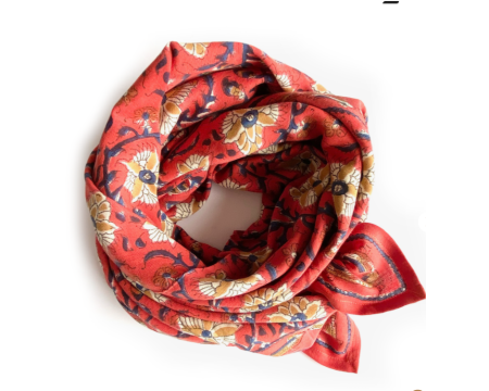 Big Foulard Latika "Bird" Vitamine - APACHES