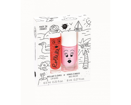 Coffret enfant duo rollette + vernis Holidays Cookie - NAILMATIC