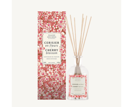 Diffuseur de parfum Cerisier en fleurs 245 ml Panier des sens