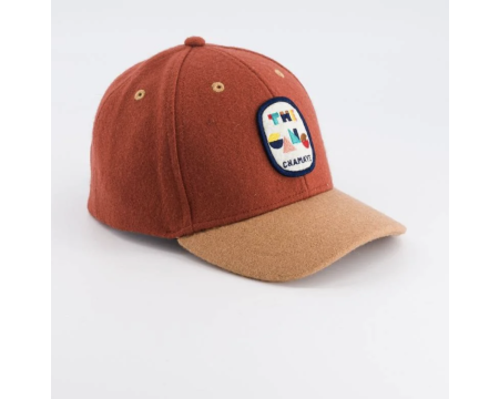 Casquette feutrine rouille The Gang - enfant et adulte