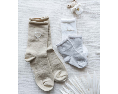 Coffret chaussettes bébé / chaussettes maman COCOEKO x ARCHIDUCHESSE
