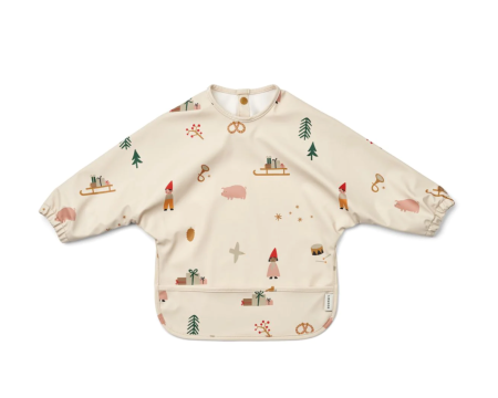 Bavoir intégral imperméable MERLE LIEWOOD Noël - Holiday (sandy)