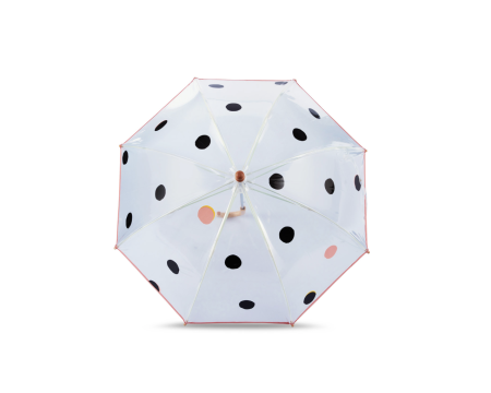 Parapluie enfant transparent à pois - NARA ANATOLE PARIS