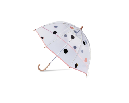 Parapluie enfant transparent à pois - NARA ANATOLE PARIS