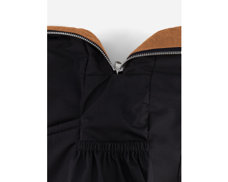 Citybag en coton recyclé Achille - Noir