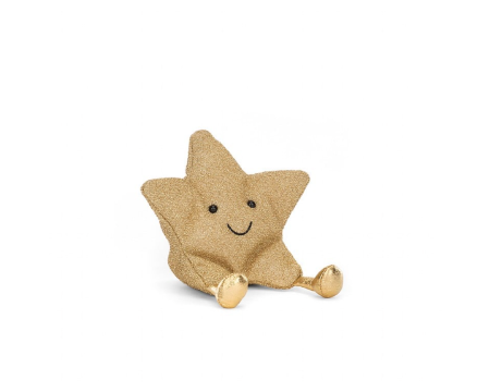 Peluche Jellycat étoile dorée - Amuseable Star