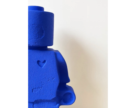 Donneur d'amour classique - Figurine 20 cm Bleu Klein