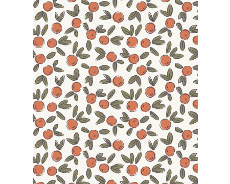 Couffin pour poupée MINIKANE - Fleurs d'oranger