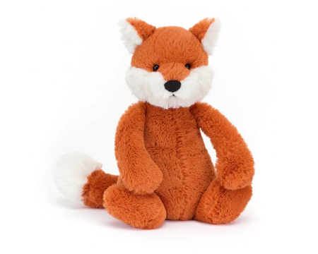 Peluche Jellycat Renard - Small Bashful Fox Club
