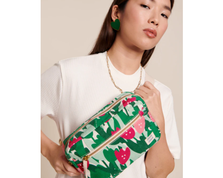 Sac banane Babette - champ de tulipes