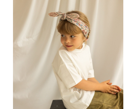 Small Foulard Manika Bird Pastel - APACHES