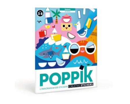 Poster en stickers - Les saisons