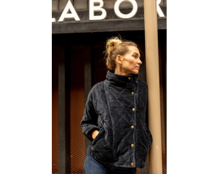 Veste Kapur Indigo velours marine APACHES